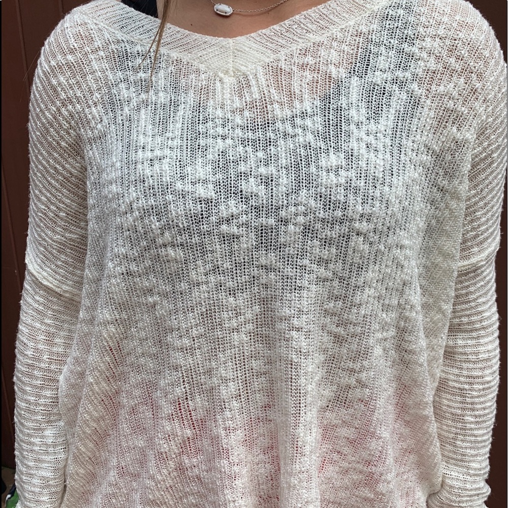 ALTARD STATE OPEN BACK REVERSABLE SWEATER